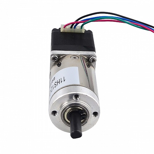 Nema 11 Stepper L = 31mm w/ Rear Shaft & Screw Hole Gear Ratio 100:1 Gearbox - 11HS12-0674D2-PG100 | StepperOnline AU