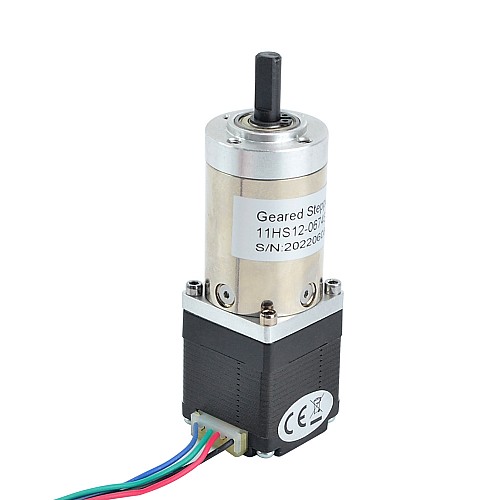 Nema 11 Stepper Motor Bipolar L=32mm w/ Gear Ratio 100:1 Planetary Gearbox - 11HS12-0674S-PG100 | StepperOnline AU