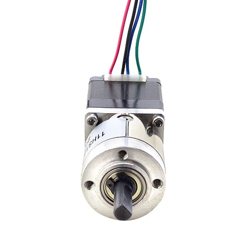Nema 11 Stepper Motor Bipolar L=31mm w/ Gear Ratio 5:1 Planetary Gearbox - 11HS12-0674S-PG5 | StepperOnline AU