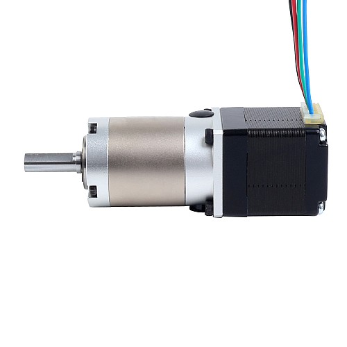 Nema 11 Stepper Motor Bipolar L=33mm w/ Gear Ratio 20:1 EG Series Planetary Gearbox - 11HS12-0704S-EGS20 | StepperOnline AU