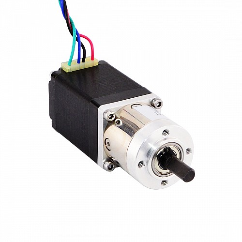 Nema 11 Stepper Motor Bipolar L=45mm w/ Gear Ratio 5:1 Planetary Gearbox - 11HS18-0674S-PG5 | StepperOnline AU