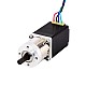 Nema 11 Stepper Motor Bipolar L=45mm w/ Gear Ratio 5:1 Planetary Gearbox - 11HS18-0674S-PG5 | StepperOnline AU