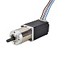 Nema 11 Dual Shaft Stepper Motor Bipolar L=51mm w/ Gear Ratio 14:1 Planetary Gearbox 9.5mm Rear Shaft Length - 11HS20-0674D-PG14-AR3 | StepperOnline AU