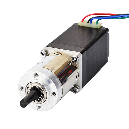 Nema 11 Stepper Motor Bipolar L=51mm w/ Gear Ratio 19:1 Planetary Gearbox - 11HS20-0674S-PG19 | StepperOnline AU