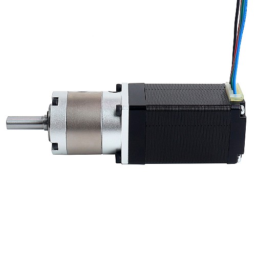 Nema 11 Stepper Motor Bipolar L=51mm w/ Gear Ratio 10:1 EG Series Planetary Gearbox - 11HS20-0704S-EGS10 | StepperOnline AU