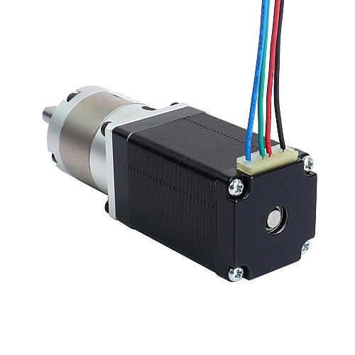 Nema 11 Stepper Motor Bipolar L=51mm w/ Gear Ratio 10:1 EG Series Planetary Gearbox - 11HS20-0704S-EGS10 | StepperOnline AU