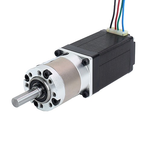 Nema 11 Stepper Motor Bipolar L=51mm w/ Gear Ratio 10:1 EG Series Planetary Gearbox - 11HS20-0704S-EGS10 | StepperOnline AU