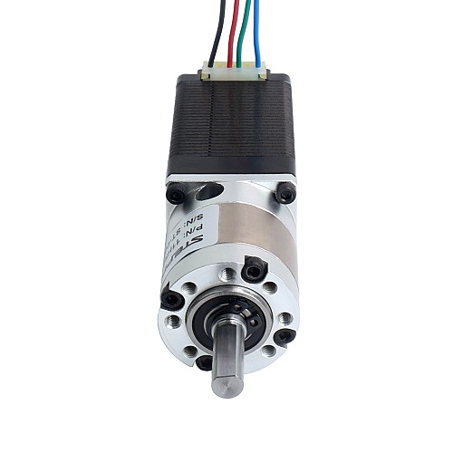 Nema 11 Stepper Motor Bipolar L=51mm w/ Gear Ratio 10:1 EG Series Planetary Gearbox - 11HS20-0704S-EGS10 | StepperOnline AU