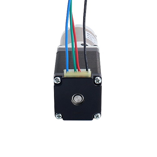 Nema 11 Stepper Motor Bipolar L=51mm w/ Gear Ratio 100:1 EG Series Planetary Gearbox - 11HS20-0704S-EGS100 | StepperOnline AU