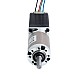 Nema 11 Stepper Motor Bipolar L=51mm w/ Gear Ratio 100:1 EG Series Planetary Gearbox - 11HS20-0704S-EGS100 | StepperOnline AU