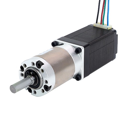 Nema 11 Stepper Motor Bipolar L=51mm w/ Gear Ratio 50:1 EG Series Planetary Gearbox - 11HS20-0704S-EGS50 | StepperOnline AU