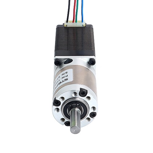 Nema 11 Stepper Motor Bipolar L=51mm w/ Gear Ratio 50:1 EG Series Planetary Gearbox - 11HS20-0704S-EGS50 | StepperOnline AU