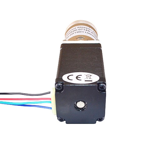 Nema 11 Stepper Motor 0.71A Bipolar L=51mm w/ Gear Ratio 50.9:1 Planetary Gearbox - 11HS20-0714S-PG51 | StepperOnline AU