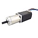 Nema 11 Stepper Motor 0.71A Bipolar L=51mm w/ Gear Ratio 50.9:1 Planetary Gearbox - 11HS20-0714S-PG51 | StepperOnline AU