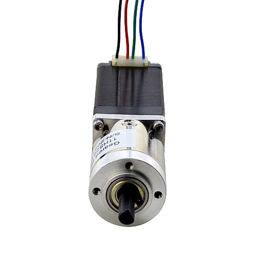Nema 11 Stepper Motor Bipolar L=55mm w/ Gear Ratio 19:1 Planetary Gearbox - 11HS22-0904S-PG19 | StepperOnline AU