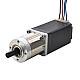 Nema 11 Stepper Motor Bipolar L=55mm w/ Gear Ratio 19:1 Planetary Gearbox - 11HS22-0904S-PG19 | StepperOnline AU
