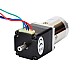 Nema 11 Stepper L=31mm w/ Rear Shaft & Gear Ratio 27:1 Planetary Gearbox - 11HS12-0674D-PG27 | StepperOnline AU