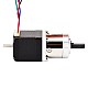 Nema 11 Stepper L=31mm w/ Rear Shaft & Screw Hole & Gear Ratio 5:1 Gearbox - 11HS12-0674D1-PG5 | StepperOnline AU