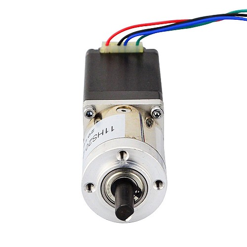 Nema 11 Stepper Motor Bipolar L=51mm w/ Gear Ratio 19:1 Planetary Gearbox - 11HS20-0674S-PG19 | StepperOnline AU