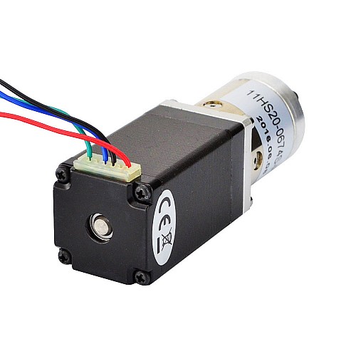 Nema 11 Stepper Motor Bipolar L=51mm w/ Gear Ratio 19:1 Planetary Gearbox - 11HS20-0674S-PG19 | StepperOnline AU