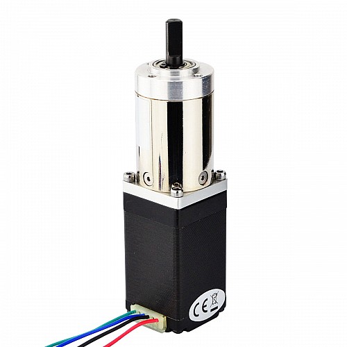 Nema 11 Stepper Motor Bipolar L=51mm w/ Gear Ratio 51:1 Planetary Gearbox - 11HS20-0674S-PG51 | StepperOnline AU