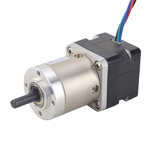 Nema 14 Stepper Motor Bipolar L=28mm w/ Gear Ratio 19:1 Planetary Gearbox - 14HS11-1004D-PG19 | StepperOnline AU