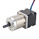 Nema 14 Stepper Motor Bipolar L=28mm w/ Gear Ratio 19:1 Planetary Gearbox - 14HS11-1004D-PG19 | StepperOnline AU
