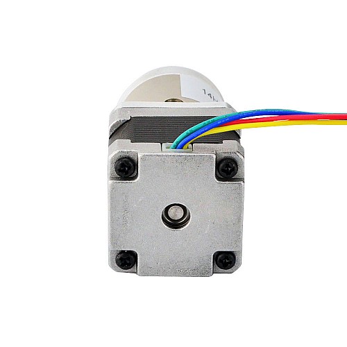 Nema 14 Stepper Motor Bipolar L=34mm w/ Gear Ratio 14:1 Planetary Gearbox - 14HS13-0804S-PG14 | StepperOnline AU