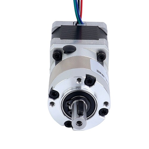 Nema 14 Stepper Motor Bipolar L=34mm w/ Gear Ratio 5:1 EG Series Planetary Gearbox - 14HS13-1004S-EGS5 | StepperOnline AU