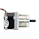 Nema 14 Stepper Motor Bipolar L=34mm w/ Gear Ratio 5:1 Planetary Gearbox - 14HS13-0804S-PG5 | StepperOnline AU