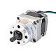 Nema 16 Stepper Motor Bipolar L=34mm w/ Gear Ratio 5:1 Planetary Gearbox - 16HS13-0604S-PG5 | StepperOnline AU