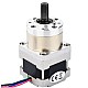 Nema 16 Stepper Motor Bipolar L=34mm w/ Gear Ratio 5:1 Planetary Gearbox - 16HS13-0604S-PG5 | StepperOnline AU