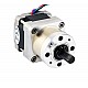 Nema 16 Stepper Motor Bipolar L=34mm w/ Gear Ratio 5:1 Planetary Gearbox - 16HS13-0604S-PG5 | StepperOnline AU