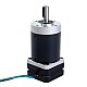 Nema 17 Stepper Motor Bipolar L=20.5mm w/ Gear Ratio 100:1 Planetary Gearbox - 17HS08-1004S-HG100 | StepperOnline AU