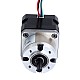 Nema 17 Stepper Motor Bipolar L=34mm w/ Gear Ratio 5:1 Planetary Gearbox with 300mm Cable & Connector - 17HS13-0404S-PG5-C4 | StepperOnline AU