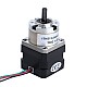 Nema 17 Stepper Motor Bipolar L=34mm w/ Gear Ratio 5:1 Planetary Gearbox with 300mm Cable & Connector - 17HS13-0404S-PG5-C4 | StepperOnline AU