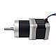Nema 17 Stepper Motor L=39mm Gear Ratio 10:1 High Precision Planetary Gearbox - 17HS15-0404S-HG10 | StepperOnline AU