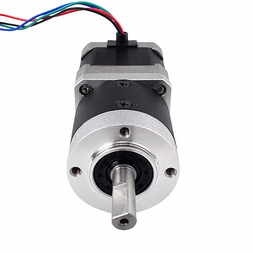 Nema 17 Stepper Motor L=39mm Gear Ratio 10:1 High Precision Planetary Gearbox - 17HS15-0404S-HG10 | StepperOnline AU