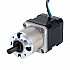 Nema 17 Stepper Motor Bipolar L=39mm w/ Gear Ratio 19:1 Planetary Gearbox