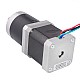 Nema 17 Stepper Motor L=48mm Gear Ratio 20:1 High Precision Planetary Gearbox - 17HS19-1684S-HG20 | StepperOnline AU