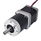 Nema 17 Stepper Motor L=48mm Gear Ratio 20:1 High Precision Planetary Gearbox - 17HS19-1684S-HG20 | StepperOnline AU