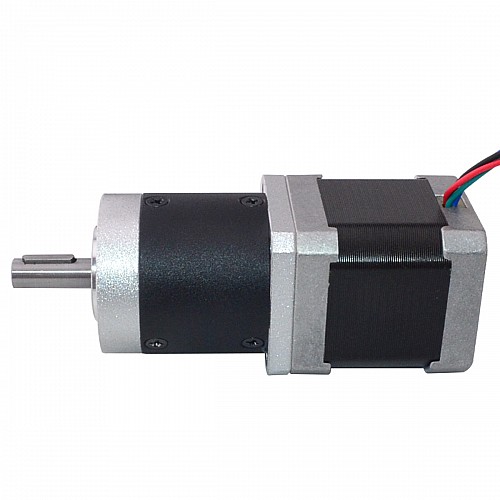 Nema 17 Stepper Motor L=48mm Gear Ratio 50:1 High Precision Planetary Gearbox - 17HS19-1684S-HG50 | StepperOnline AU