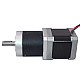 Nema 17 Stepper Motor L=48mm Gear Ratio 50:1 High Precision Planetary Gearbox - 17HS19-1684S-HG50 | StepperOnline AU
