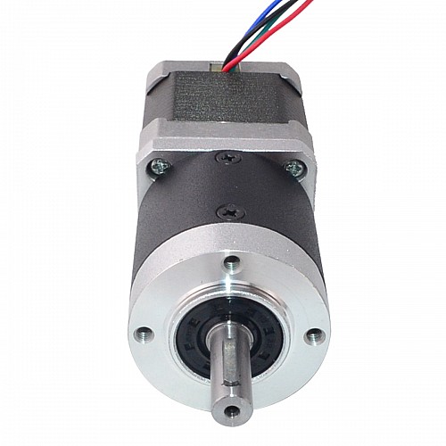 Nema 17 Stepper Motor L=48mm Gear Ratio 50:1 High Precision Planetary Gearbox - 17HS19-1684S-HG50 | StepperOnline AU