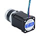 Nema 17 Stepper Motor Bipolar L=60mm w/ Gear Ratio 5:1 MG Series Planetary Gearbox - 17HS24-2104S-MG5 | StepperOnline AU
