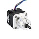 Nema 17 Stepper Bipolar L=34mm w/ Gear Ratio 5:1 Small Planetary Gearbox - 17HS13-0404S-CG5 | StepperOnline AU