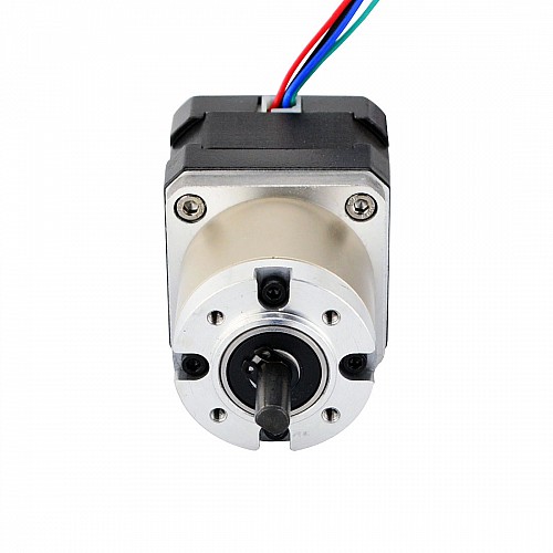 Nema 17 Stepper Motor Bipolar L=34mm w/ Gear Ratio 27:1 Planetary Gearbox - 17HS13-0404S-PG27 | StepperOnline AU