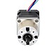 Nema 17 Stepper Motor Bipolar L=34mm w/ Gear Ratio 27:1 Planetary Gearbox - 17HS13-0404S-PG27 | StepperOnline AU