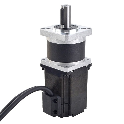 Nema 23 Closed Loop Stepper Motor L=56mm Gear Ratio 5:1 High Precision Planetary Gearbox - 23HS22-HG5-E1000 | StepperOnline AU