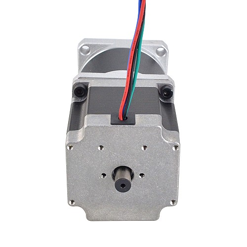 Nema 23 Dual Shaft Stepper Motor L=55mm Gear Ratio 50:1 High Precision Planetary Gearbox 9.5mm Rear Shaft Length - 23HS22-2804D-HG50-AR3 | StepperOnline AU